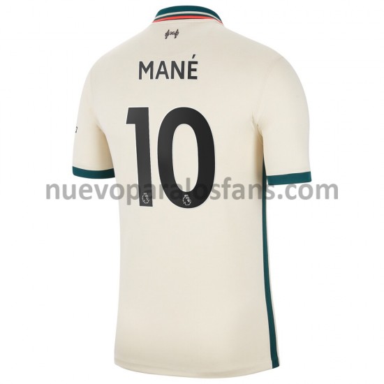 Camiseta de Fútbol Liverpool Sadio Mane 10 Exterior 2021-2022 Manga Corta