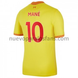 Camiseta de Fútbol Liverpool Sadio Mane 10 Tercera 2021-2022 Manga Corta
