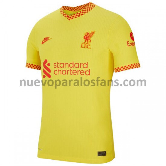 Camiseta de Fútbol Liverpool Tercera 2021-2022 Manga Corta