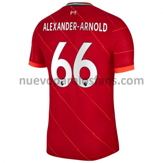 Camiseta de Fútbol Liverpool Trent Alexander-Arnold 66 Casa 2021-2022 Manga Corta