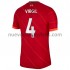 Camiseta de Fútbol Liverpool Virgil Van Dijk 4 Casa 2021-2022 Manga Corta