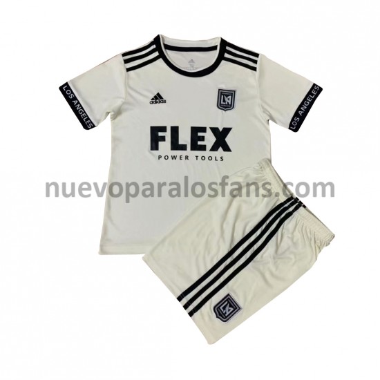 Camiseta de Fútbol Los Angeles FC Niño Exterior 2021-2022 Manga Corta