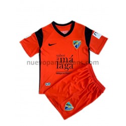 Camiseta de Fútbol Malaga CF Niño Exterior 2021-2022 Manga Corta