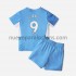 Camiseta de Fútbol Manchester City Gabriel Jesus 9 Niño Casa 2021-2022 Manga Corta