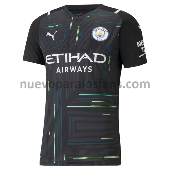 Camiseta de Fútbol Manchester City Portero Casa 2021-2022 Manga Corta