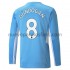 Camiseta de Fútbol Manchester City Ilkay Gundogan 8 Casa 2021-2022 Manga Larga