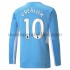 Camiseta de Fútbol Manchester City Jack Grealish 10 Casa 2021-2022 Manga Larga