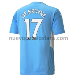 Camiseta de Fútbol Manchester City Kevin De Bruyne 17 Casa 2021-2022 Manga Corta