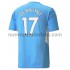 Camiseta de Fútbol Manchester City Kevin De Bruyne 17 Casa 2021-2022 Manga Corta
