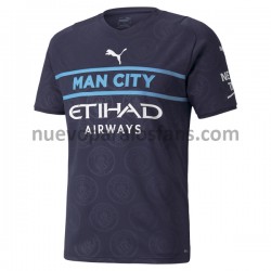 Camiseta de Fútbol Manchester City Tercera 2021-2022 Manga Corta