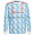 Camiseta de Fútbol Manchester United Exterior 2021-2022 Manga Larga