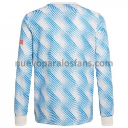 Camiseta de Fútbol Manchester United Exterior 2021-2022 Manga Larga