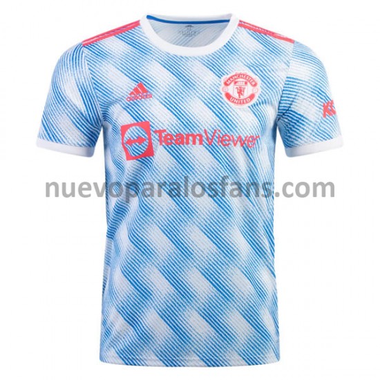 Camiseta de Fútbol Manchester United Exterior 2021-2022 Manga Corta