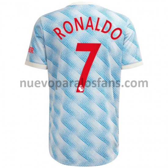 Camiseta de Fútbol Manchester United Cristiano Ronaldo 7 Exterior 2021-2022 Manga Corta