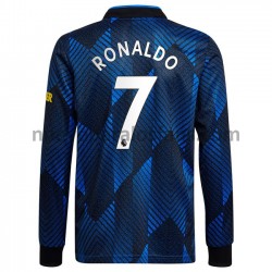 Camiseta de Fútbol Manchester United Cristiano Ronaldo 7 Tercera 2021-2022 Manga Larga