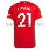 Camiseta de Fútbol Manchester United Edinson Cavani 21 Casa 2021-2022 Manga Corta