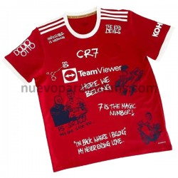 Camiseta de Fútbol Manchester United Graffiti Casa 2021-2022 Manga Corta