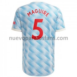 Camiseta de Fútbol Manchester United Harry Maguire 5 Exterior 2021-2022 Manga Corta