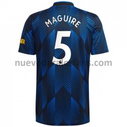 Camiseta de Fútbol Manchester United Harry Maguire 5 Tercera 2021-2022 Manga Corta