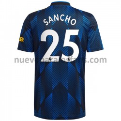 Camiseta de Fútbol Manchester United Jadon Sancho 25 Tercera 2021-2022 Manga Corta