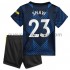 Camiseta de Fútbol Manchester United Luke Shaw 23 Niño Tercera 2021-2022 Manga Corta