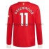 Camiseta de Fútbol Manchester United Mason Greenwood 11 Casa 2021-2022 Manga Larga