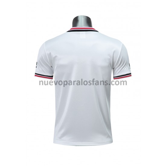 Camiseta de Fútbol Manchester United Retro Exterior 1985 Manga Corta