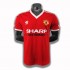 Camiseta de Fútbol Manchester United Retro Casa 1983 Manga Corta