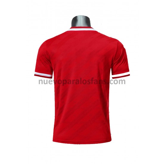 Camiseta de Fútbol Manchester United Retro Casa 1986 Manga Corta