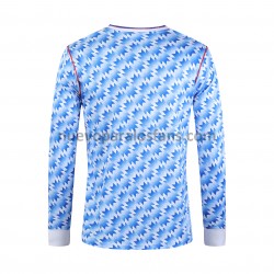 Camiseta de Fútbol Manchester United Retro Casa 1992 Manga Larga