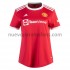 Camiseta de Fútbol Manchester United Mujer Casa 2021-2022 Manga Corta