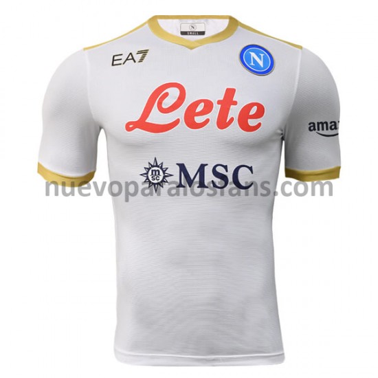 Camiseta de Fútbol SSC Napoli Exterior 2021-2022 Manga Corta