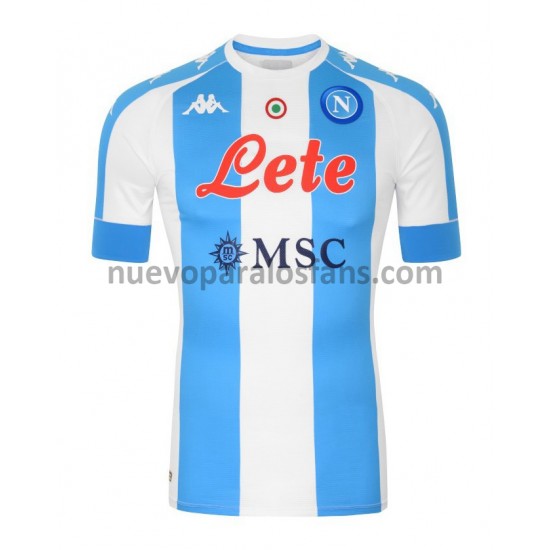 Camiseta de Fútbol SSC Napoli Cuarto 2021-2022 Manga Corta