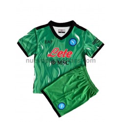 Camiseta de Fútbol SSC Napoli Portero Niño Casa 2021-2022 Manga Corta
