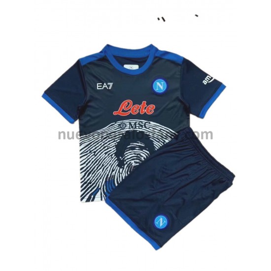 Camiseta de Fútbol SSC Napoli Special 2 Niño Casa 2021-2022 Manga Corta