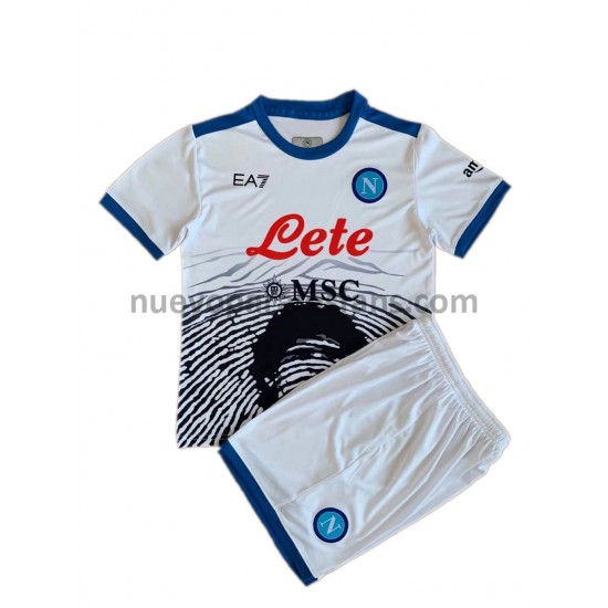 Camiseta de Fútbol SSC Napoli Special 3 Niño Casa 2021-2022 Manga Corta