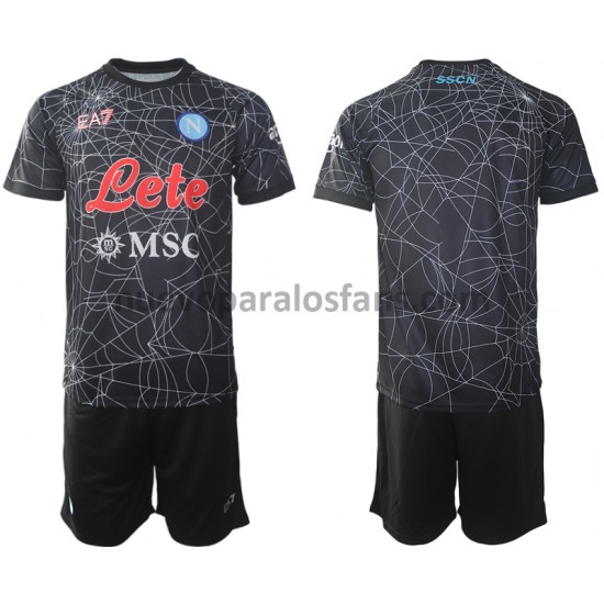 Camiseta de Fútbol SSC Napoli Special Niño Casa 2021-2022 Manga Corta