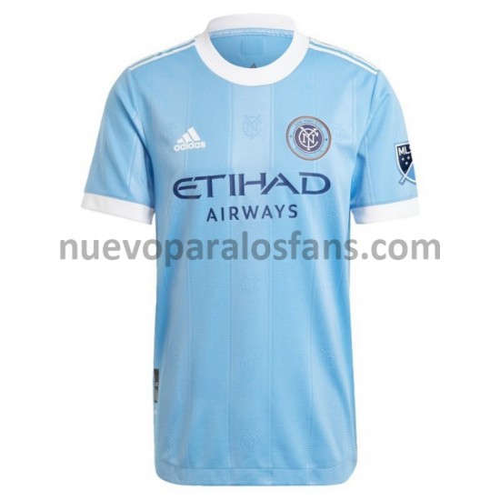 Camiseta de Fútbol New York City FC Casa 2022 Manga Corta