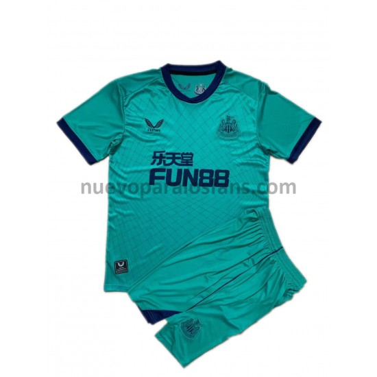 Camiseta de Fútbol Newcastle United Portero Niño Tercera 2021-2022 Manga Corta
