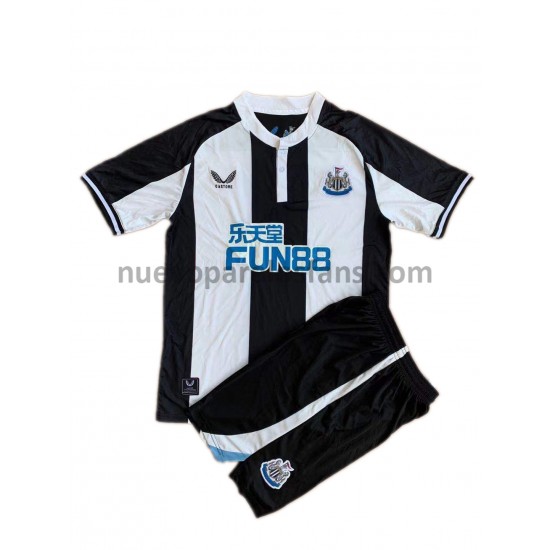 Camiseta de Fútbol Newcastle United Niño Casa 2021-2022 Manga Corta