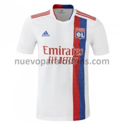 Camiseta de Fútbol Olympique de Lyon Casa 2021-2022 Manga Corta