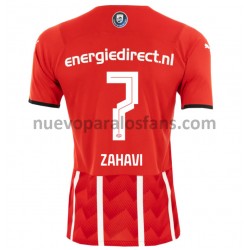 Camiseta de Fútbol PSV Eindhoven Eran Zahavi 7 Casa 2021-2022 Manga Corta