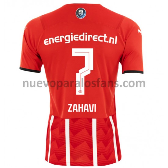 Camiseta de Fútbol PSV Eindhoven Eran Zahavi 7 Casa 2021-2022 Manga Corta