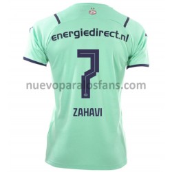 Camiseta de Fútbol PSV Eindhoven Eran Zahavi 7 Tercera 2021-2022 Manga Corta