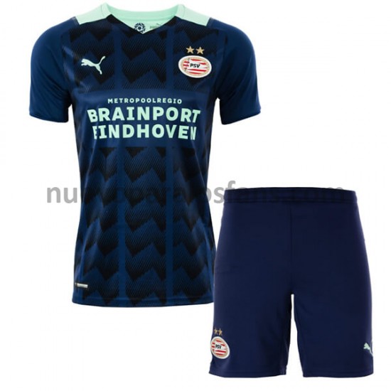 Camiseta de Fútbol PSV Eindhoven Niño Exterior 2021-2022 Manga Corta