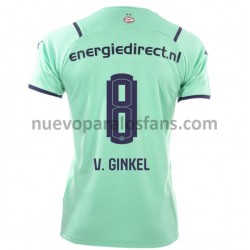 Camiseta de Fútbol PSV Eindhoven Marco van Ginkel 8 Tercera 2021-2022 Manga Corta