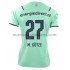 Camiseta de Fútbol PSV Eindhoven Mario Gotze 27 Tercera 2021-2022 Manga Corta