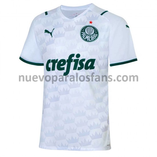 Camiseta de Fútbol Palmeiras Exterior 2021-2022 Manga Corta