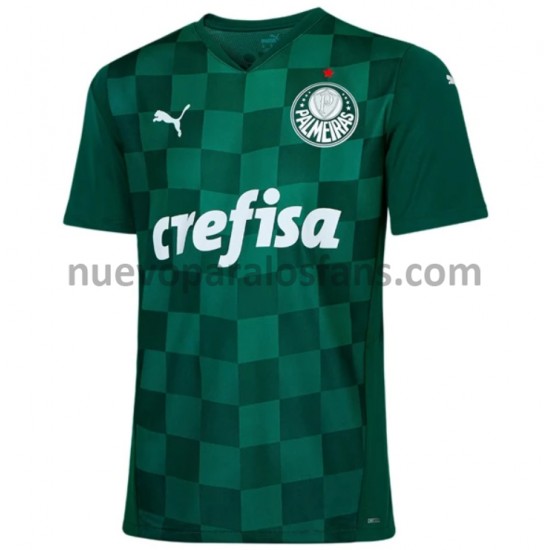 Camiseta de Fútbol Palmeiras Casa 2021-2022 Manga Corta