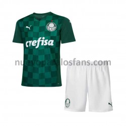 Camiseta de Fútbol Palmeiras Niño Casa 2021-2022 Manga Corta
